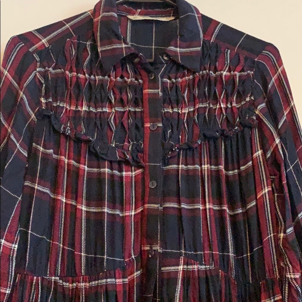 Zara: Plaid Dress, S - Picture 6 of 9